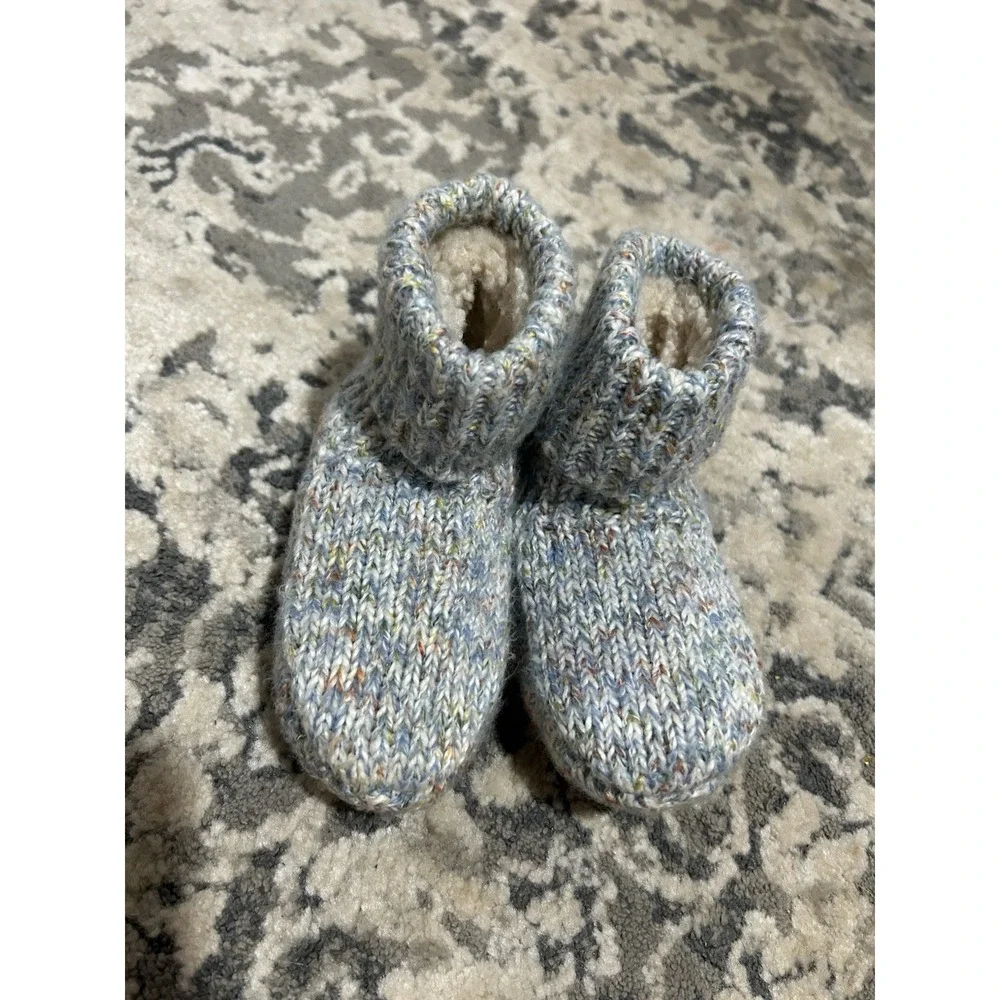 Bombas Sherpa Lined Bootie Gripper Slipper - Little Kid's/Toddler Size 5-7